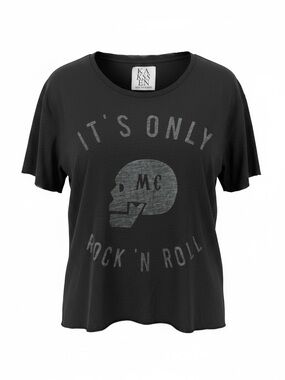 Zoe Karssen “It’s Only Rock ’N Roll” Vintage Graphic Tee Size Small